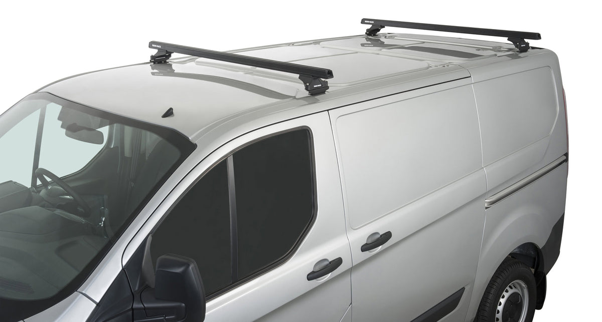 Heavy Duty Rltp Black 2 Bar Roof Rack