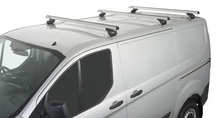 Heavy Duty Rltp Silver 3 Bar Roof Rack