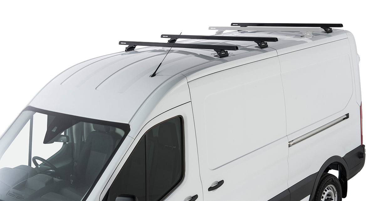 Heavy Duty Rltp Black 3 Bar Roof Rack