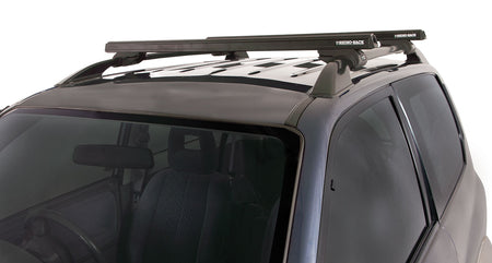 Heavy Duty Cxb Black 2 Bar Roof Rack