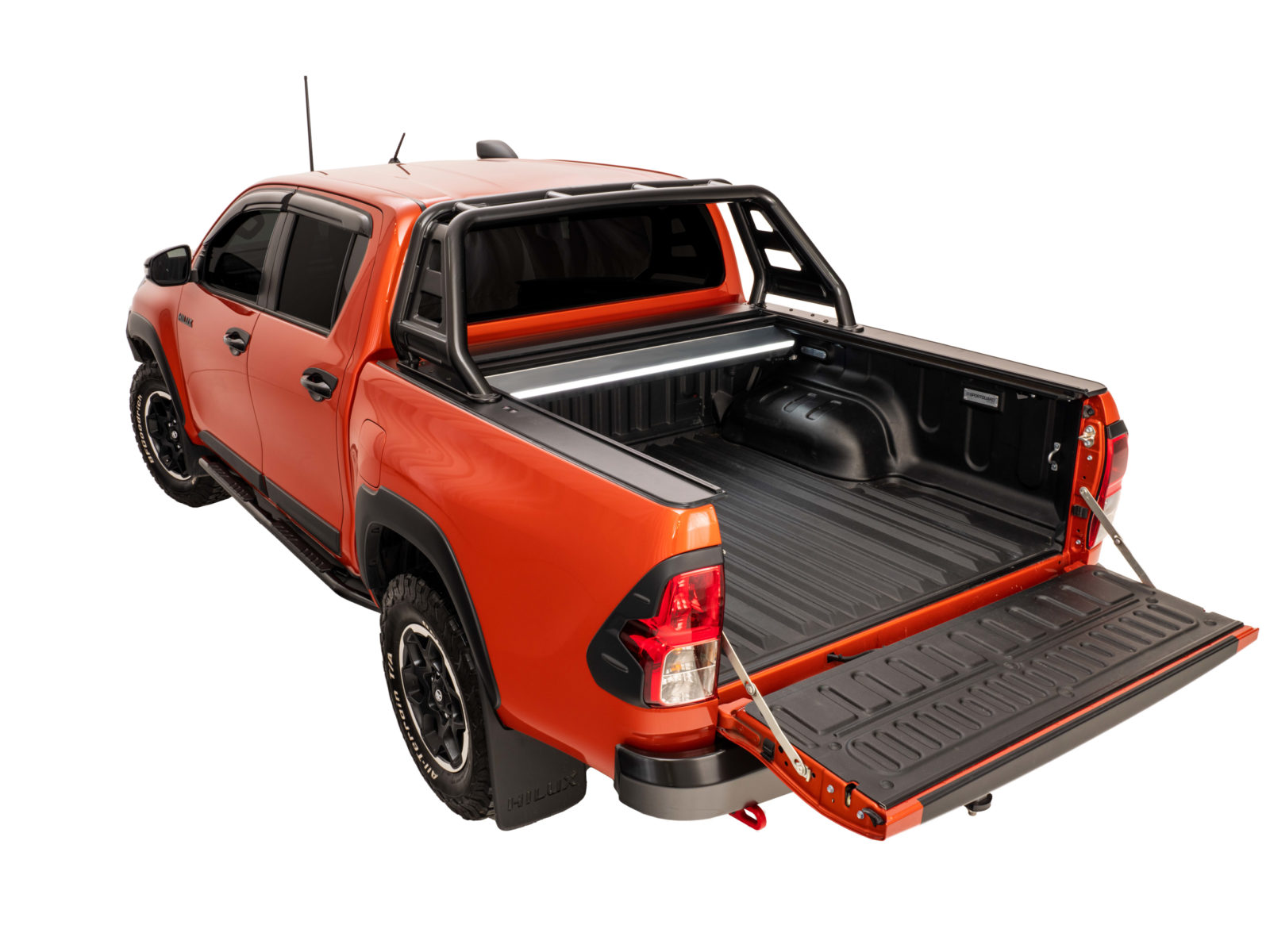 Toyota Hilux Electric Roll Top To Suit Rugged X Sports Bar