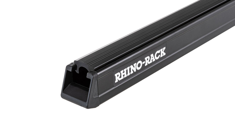 Heavy Duty Black 2 Bar Rhino-Rack Backbone Roof Rack with RX300L Legs