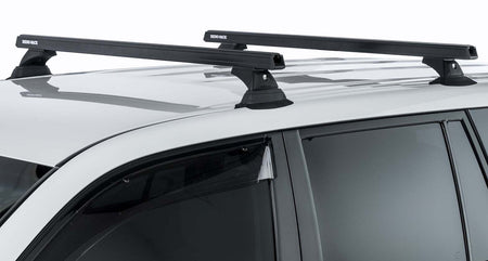 Heavy Duty Rch Black 2 Bar Roof Rack (Front/Rear)