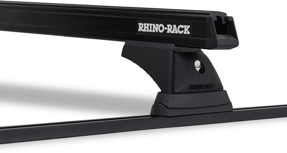 Heavy Duty RCH Trackmount Black 2 Bar Roof Rack