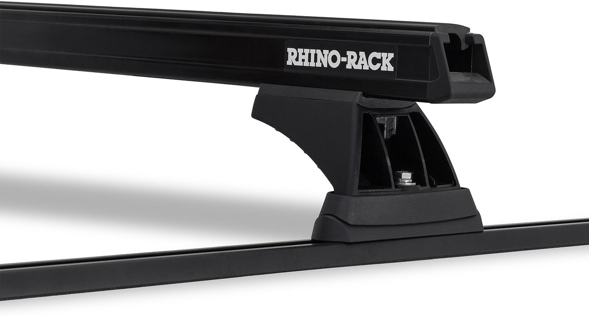 Heavy Duty Rch Trackmount Black 2 Bar Canopy Roof Rack