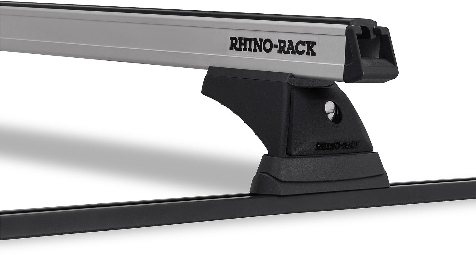 Heavy Duty Rch Trackmount Black 2 Bar Roof Rack