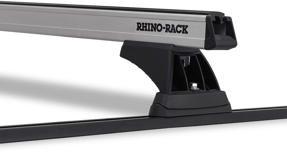 Heavy Duty RCH Trackmount Black 2 Bar Roof Rack
