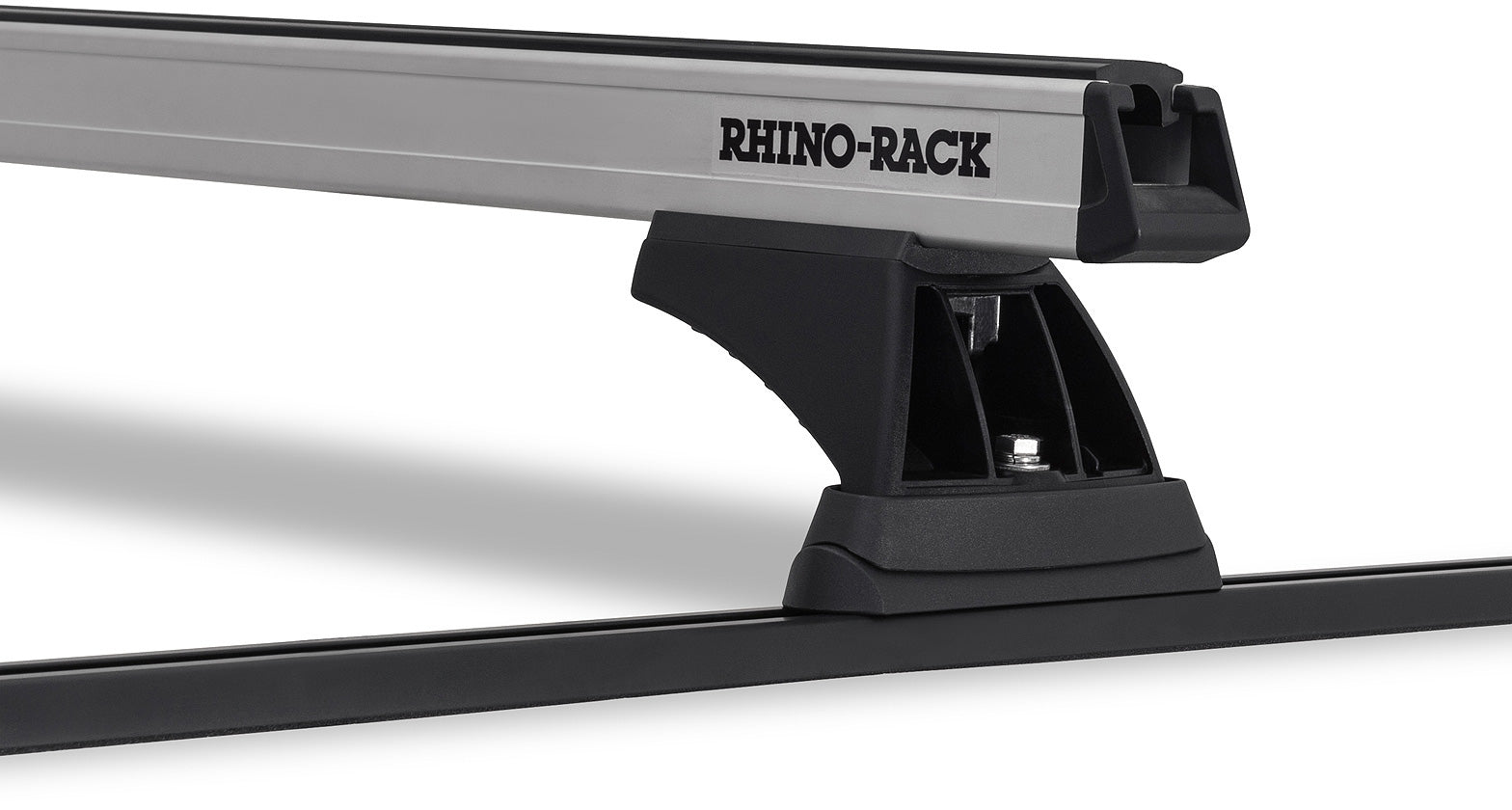 Heavy Duty Rch Trackmount Black 2 Bar Roof Rack