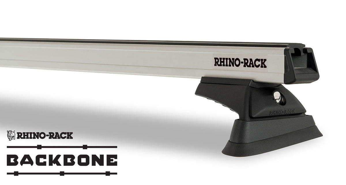 Heavy Duty Rcl Silver 2 Bar Rhino-Rack Backbone Roof Rack