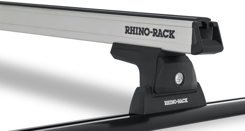 Heavy Duty Rlt600 Trackmount Silver 2 Bar Roof Rack