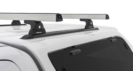 Heavy Duty Rlt600 Trackmount Silver 2 Bar Canopy Roof Rack