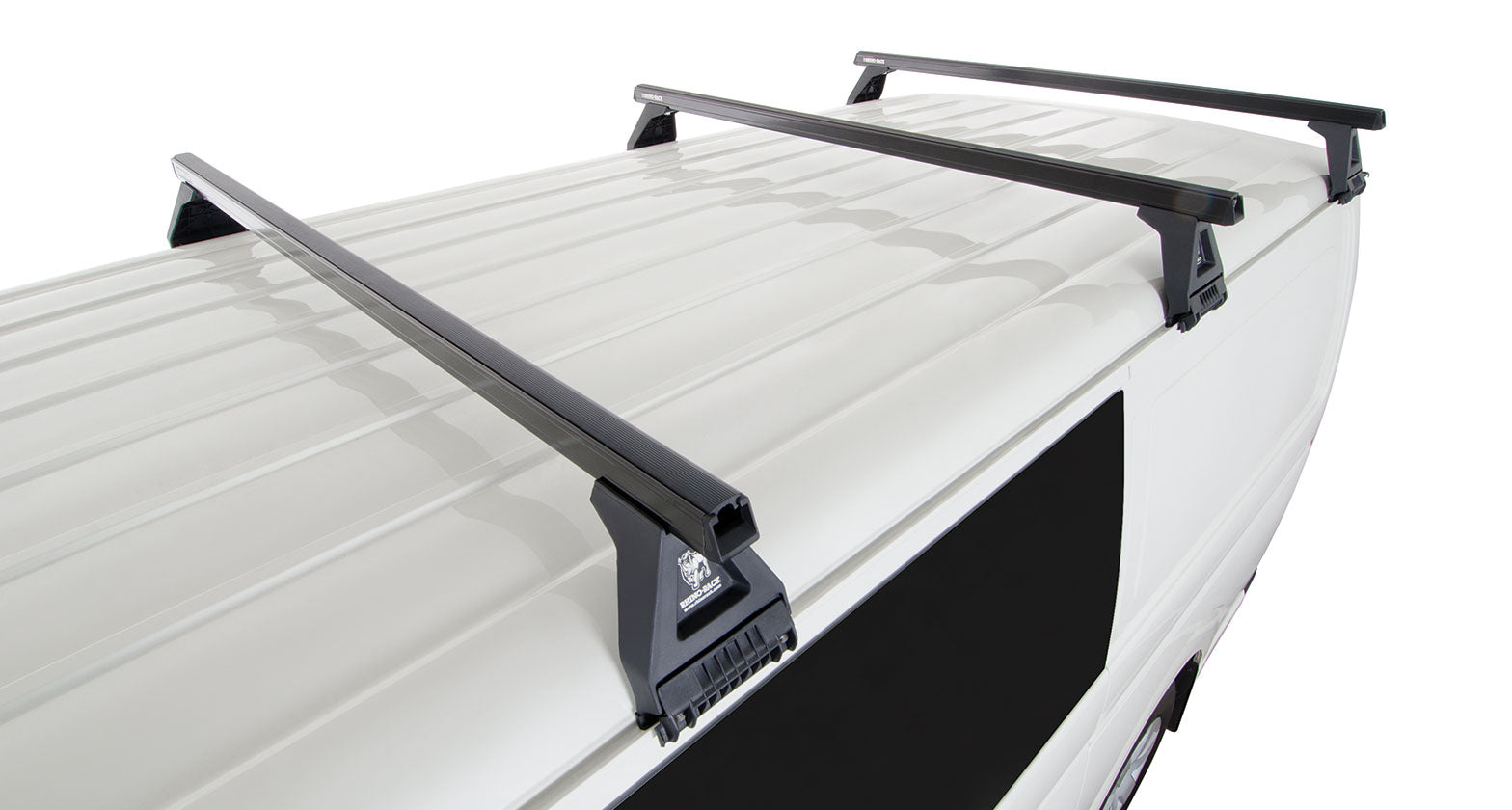 Heavy Duty Rl150 Black 3 Bar Roof Rack