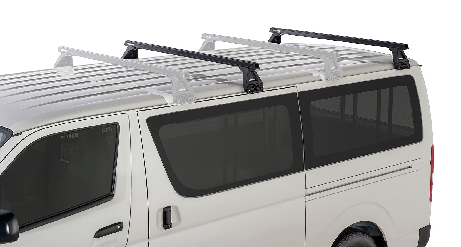 Heavy Duty Rl150 Black 2 Bar Roof Rack