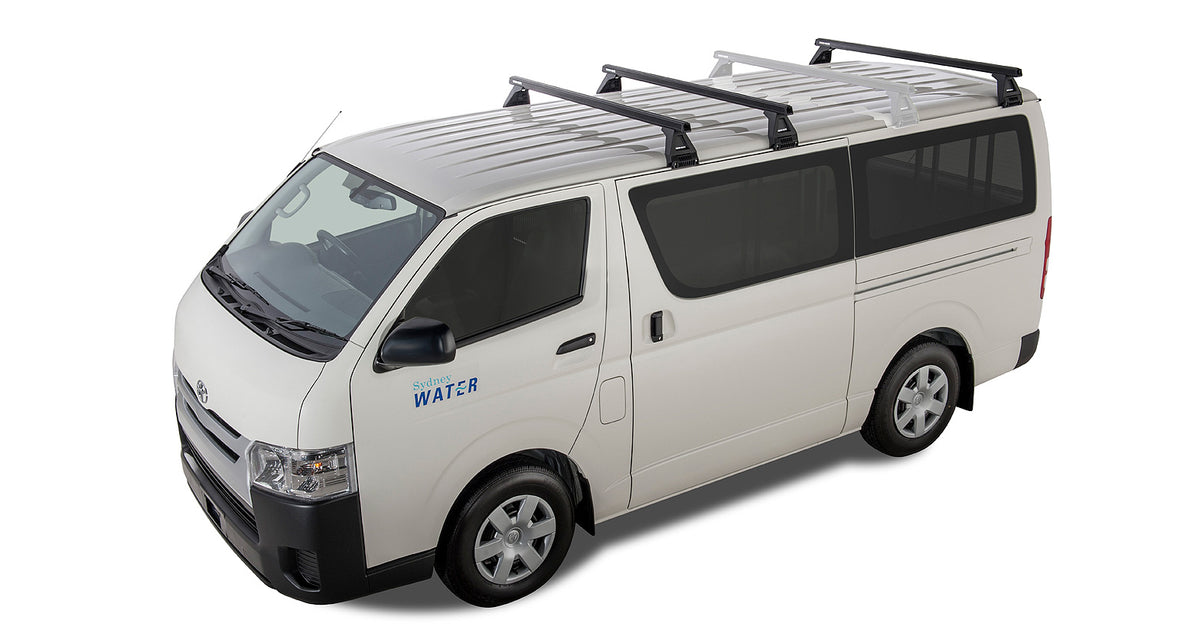 Heavy Duty Rl150 Black 3 Bar Roof Rack