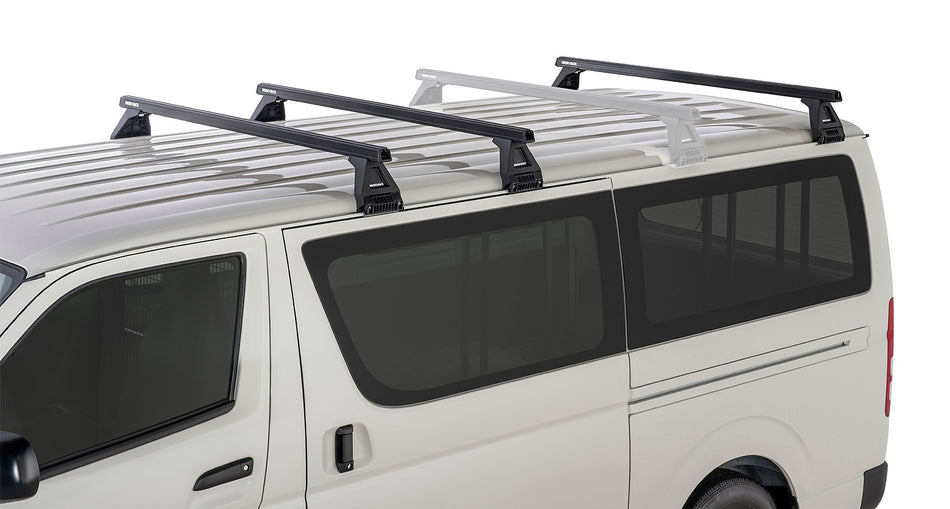 Heavy Duty RL150 Black 3 Bar Roof Rack