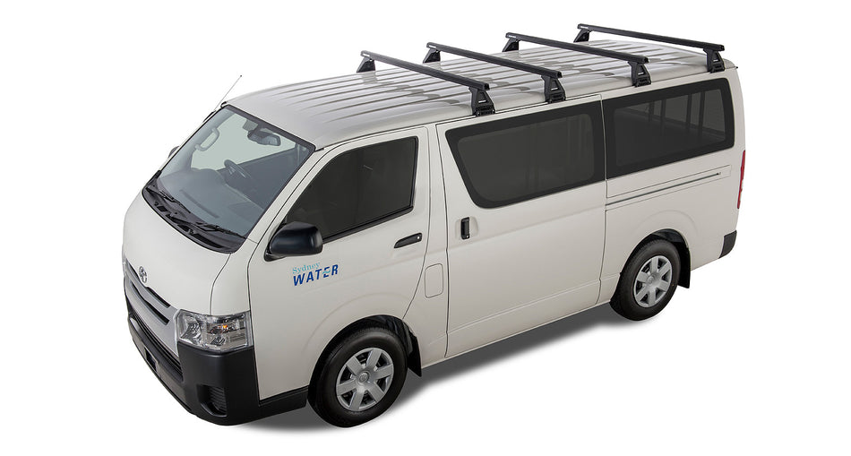 Heavy Duty RL150 Black 4 Bar Roof Rack