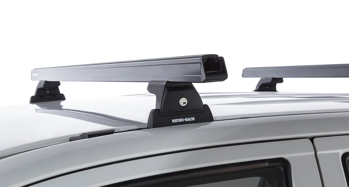 Heavy Duty Rlt600 Trackmount Black 2 Bar Roof Rack