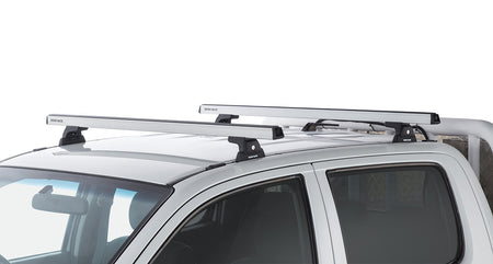 Heavy Duty Rlt600 Trackmount Silver 2 Bar Roof Rack