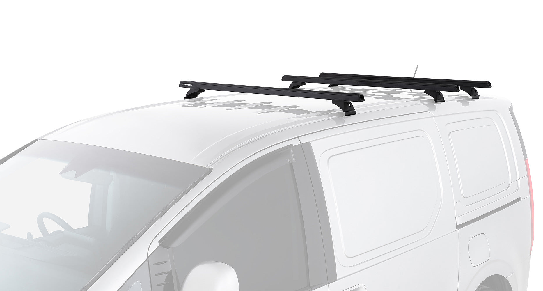 Heavy Duty RCH Black 3 Bar Roof Rack