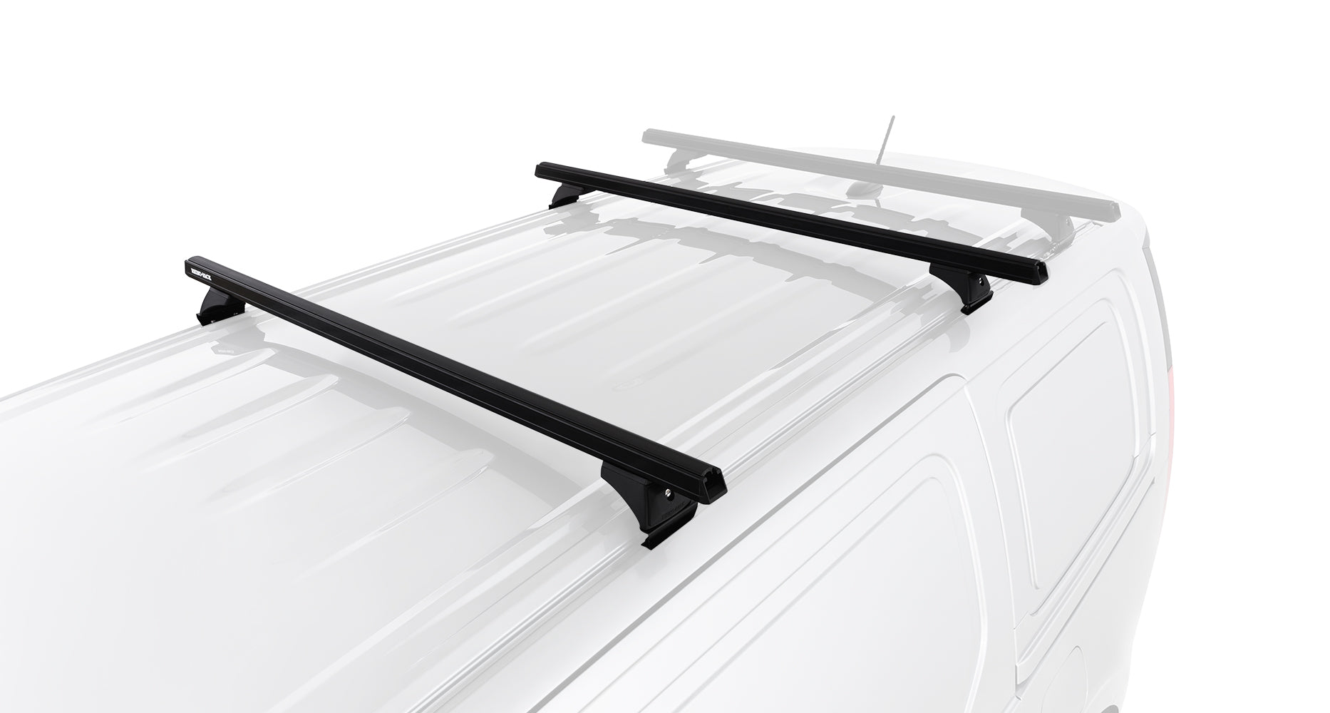 Heavy Duty RCH Black 2 Bar Roof Rack