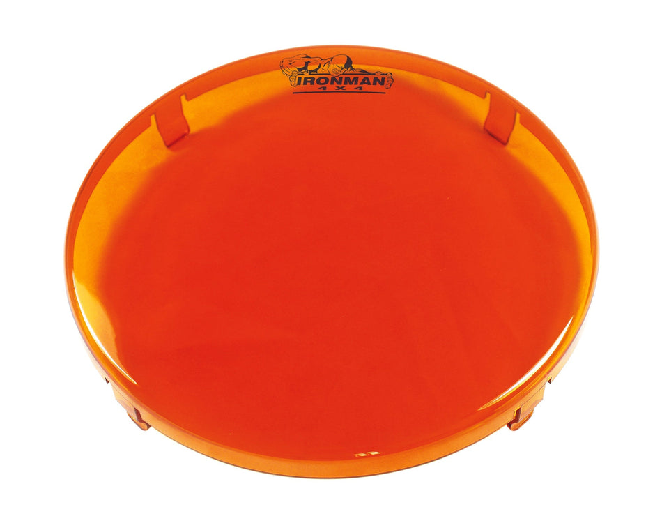 Driving Light Lens Cover  - 7" Blast (Amber, Polycarbonate)