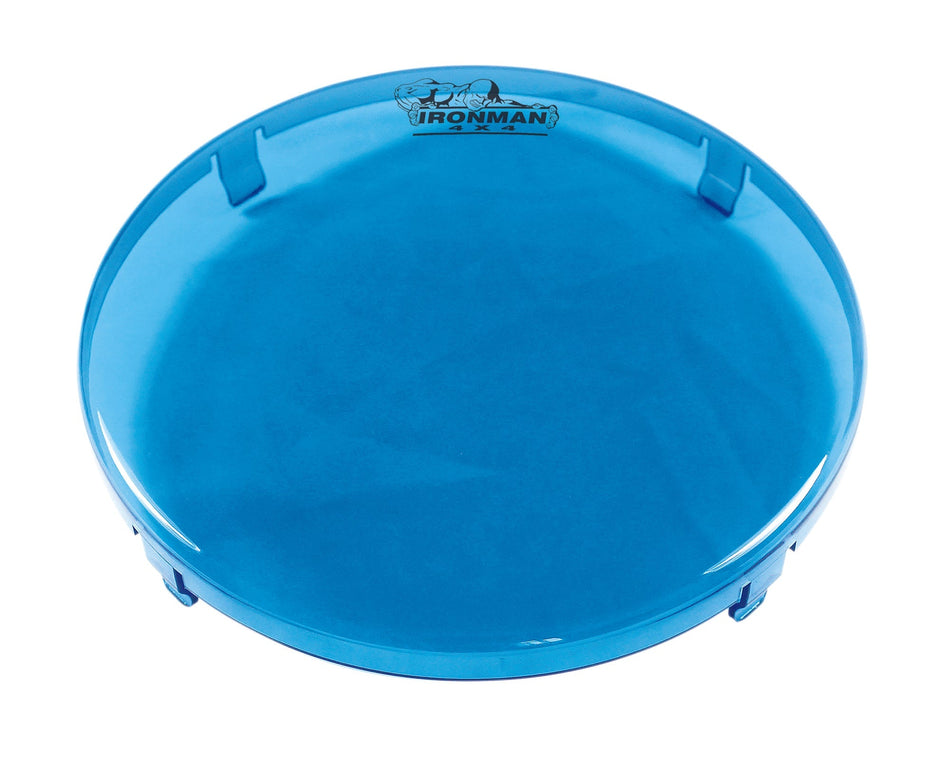 Driving Light Lens Cover  - 7" Blast (Blue, Polycarbonate)