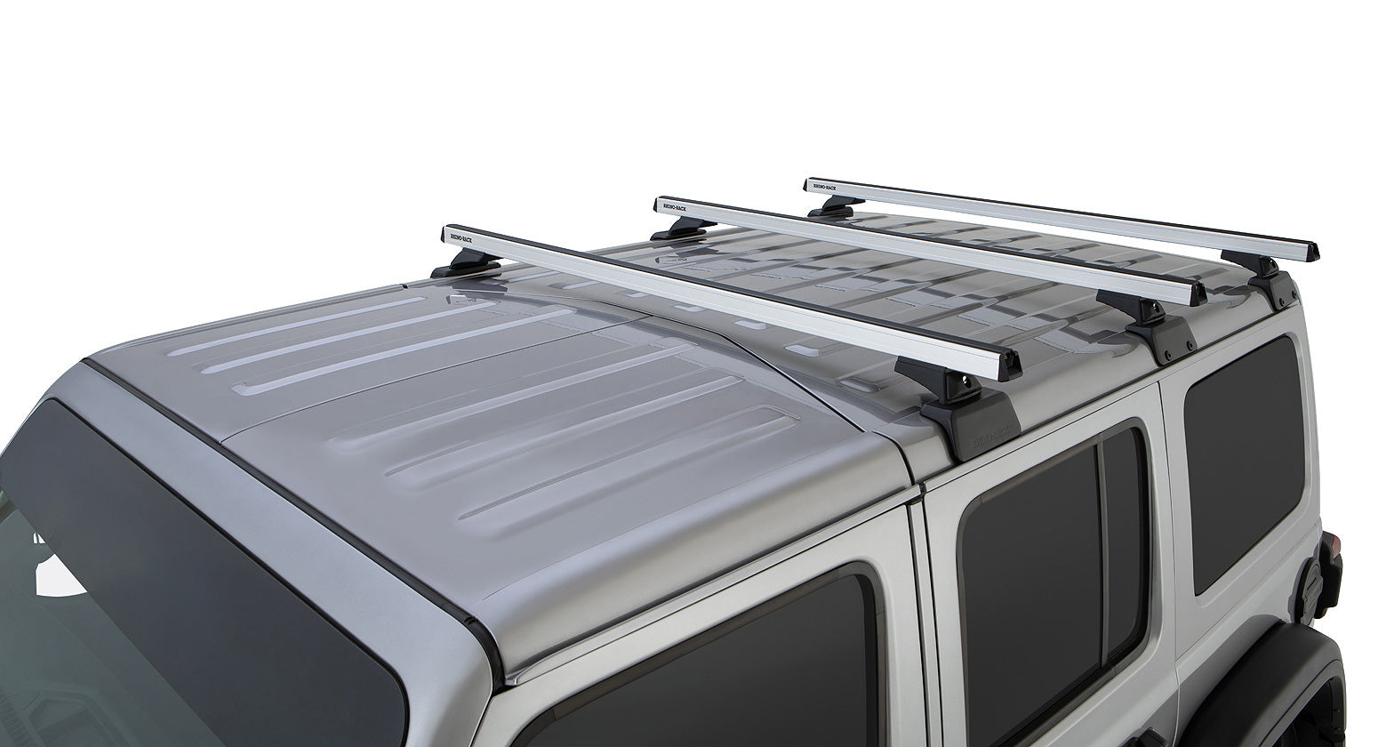 Heavy Duty Rcl Silver 3 Bar Rhino-Rack Backbone Roof Rack