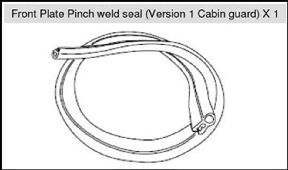 Replacement Cabin Guard Pinch Weld Seal for EGR Soft Tonneau Covers - 1 Pair - Ford Ranger PX 2011-22 with V1 Cabin Guards (SFTC0045)