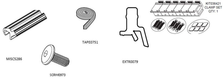 RollTrac Re-fit Kit - Mitsubishi Triton MQ/MR 2015-