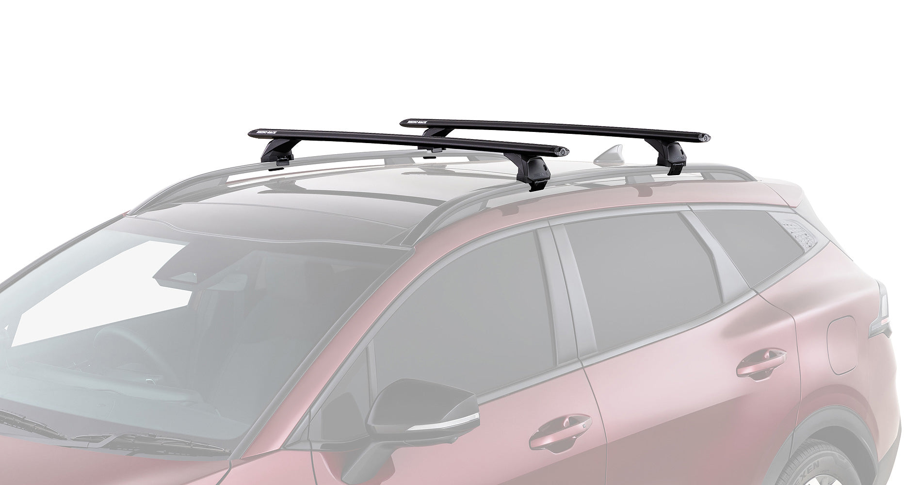 Vortex RX200-4 Black 2 Bar Roof Rack