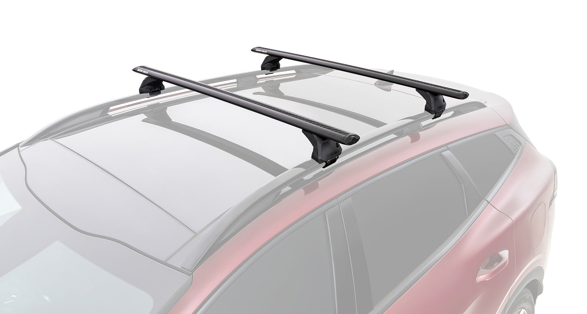 Vortex RX200-4 Black 2 Bar Roof Rack