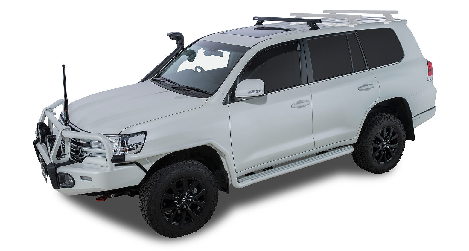 Heavy Duty Rch Black 1 Bar Roof Rack (Front)