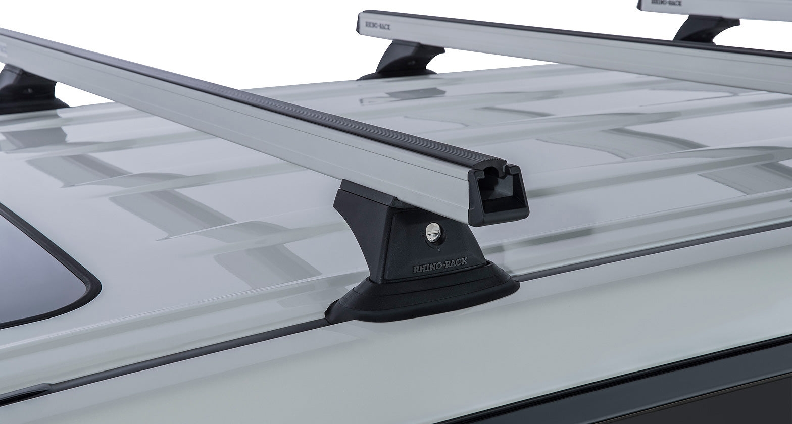 Heavy Duty Rch Silver 3 Bar Roof Rack