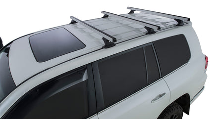 Heavy Duty Rch Silver 3 Bar Roof Rack