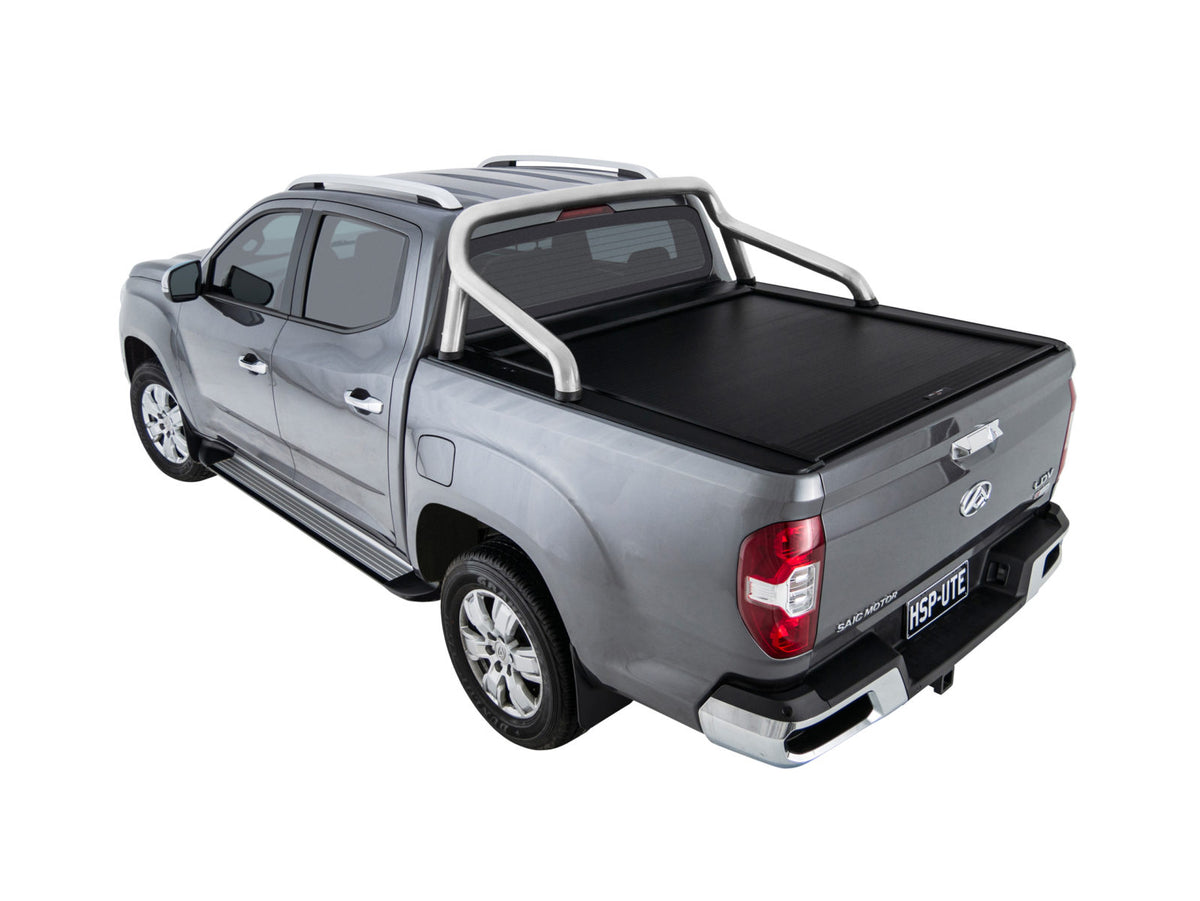 Hsp Roll R Cover  – Dual Cab With Sports Bar Mounting Kit To Suit  Chrome Genuine Sports Bar