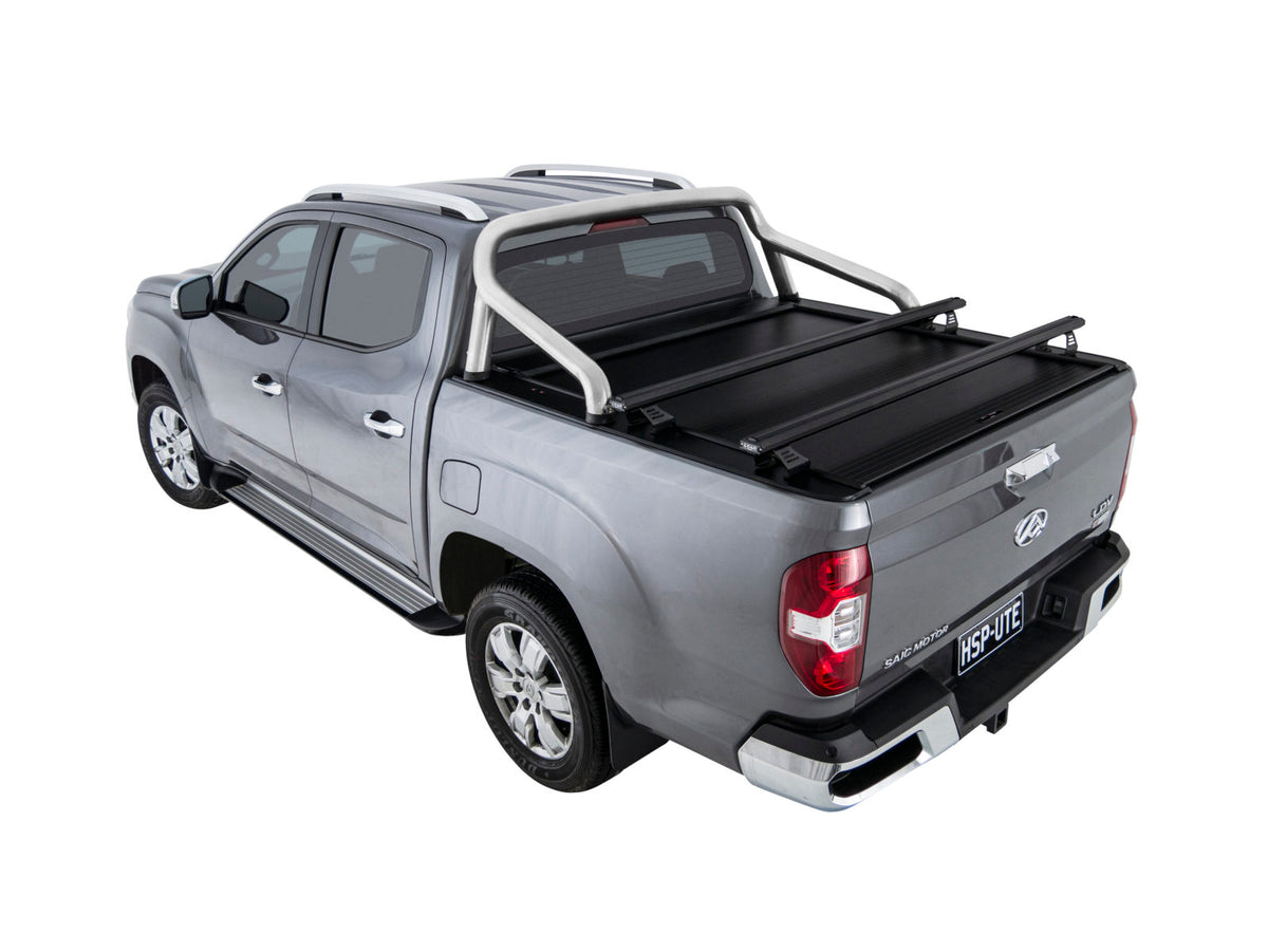 Hsp Roll R Cover  – Dual Cab With Sports Bar Mounting Kit To Suit  Chrome Genuine Sports Bar