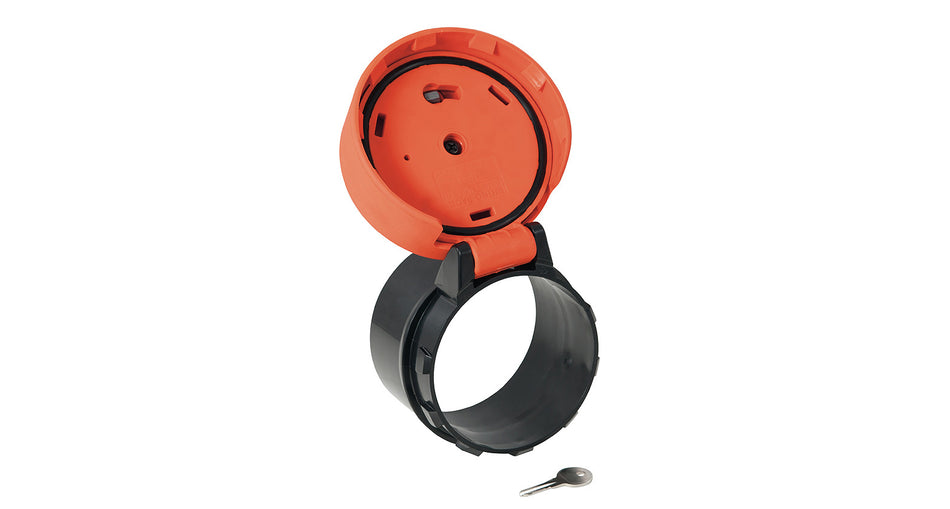 (LSE101) LOCK SAFE ENDCAP ORG (100MM CONDUIT) PR