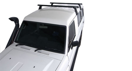 Heavy Duty Rl210 Black 2 Bar Roof Rack