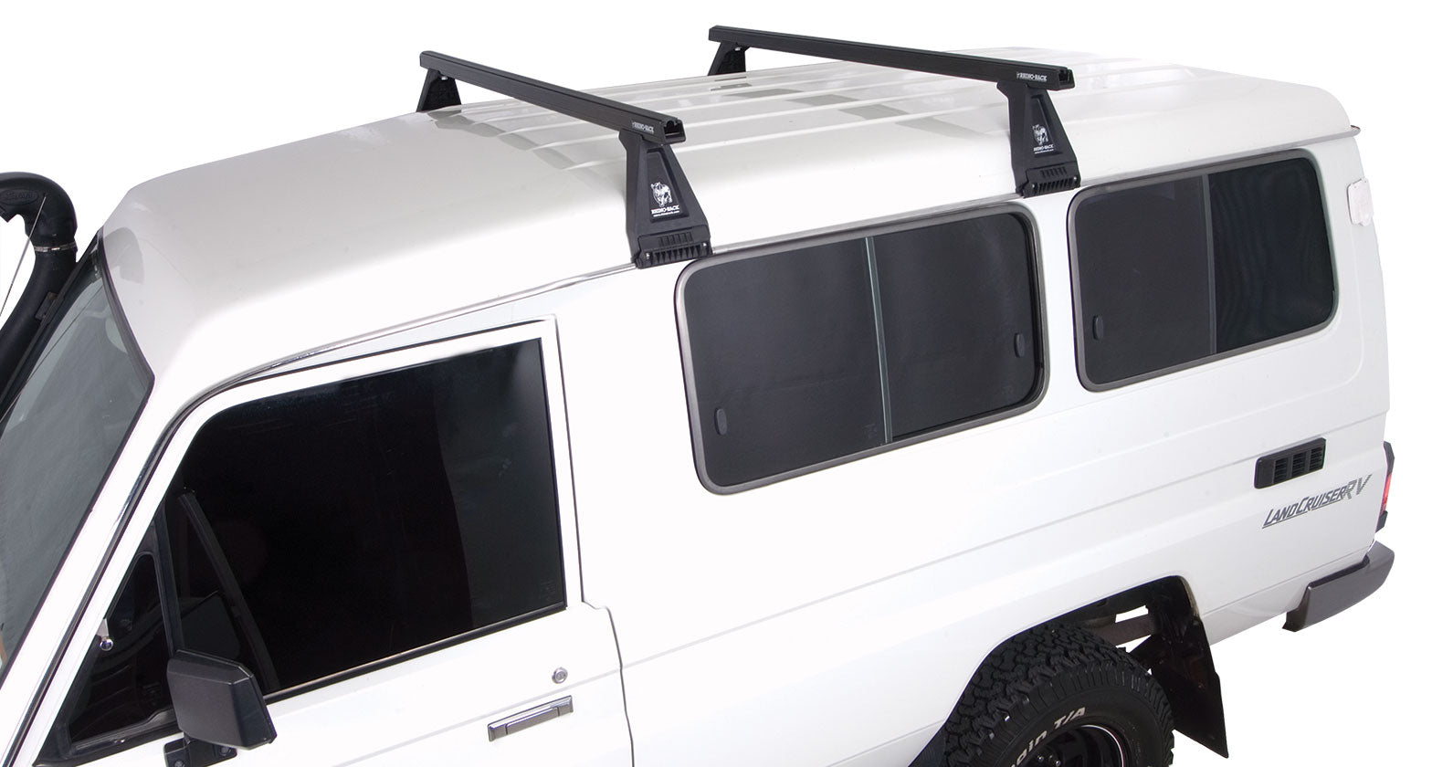 Heavy Duty Rl210 Black 2 Bar Roof Rack