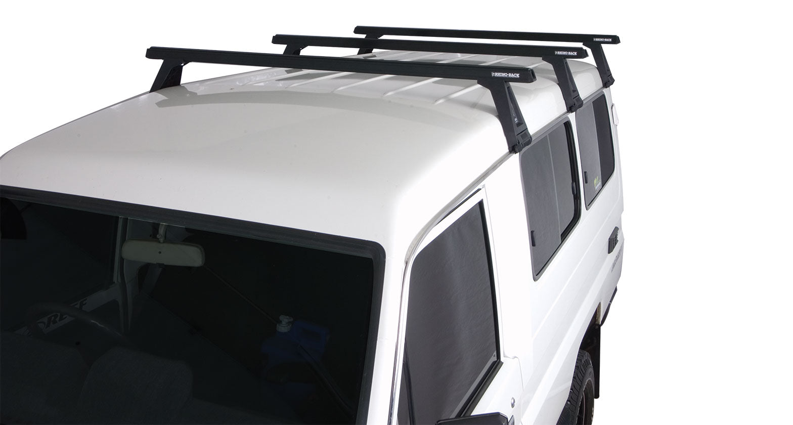 Heavy Duty Rl210 Black 3 Bar Roof Rack