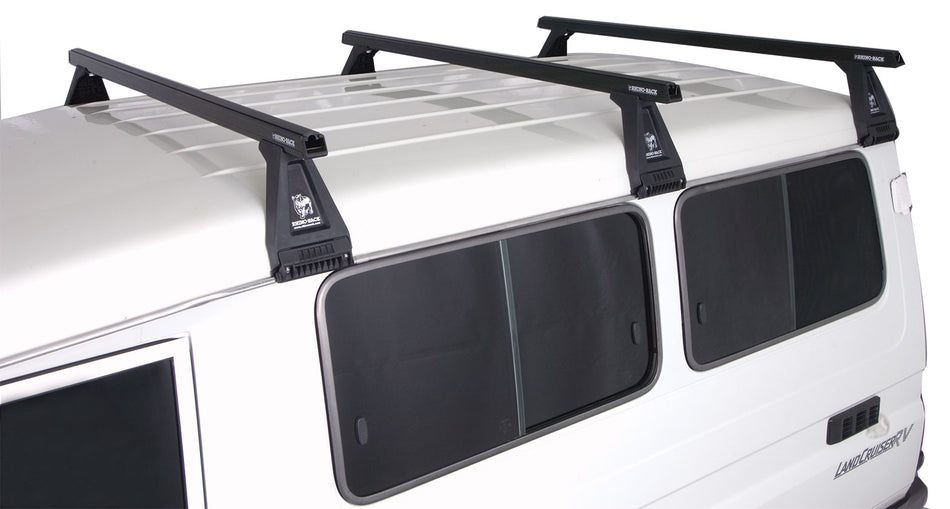 Heavy Duty RL210 Black 3 Bar Roof Rack