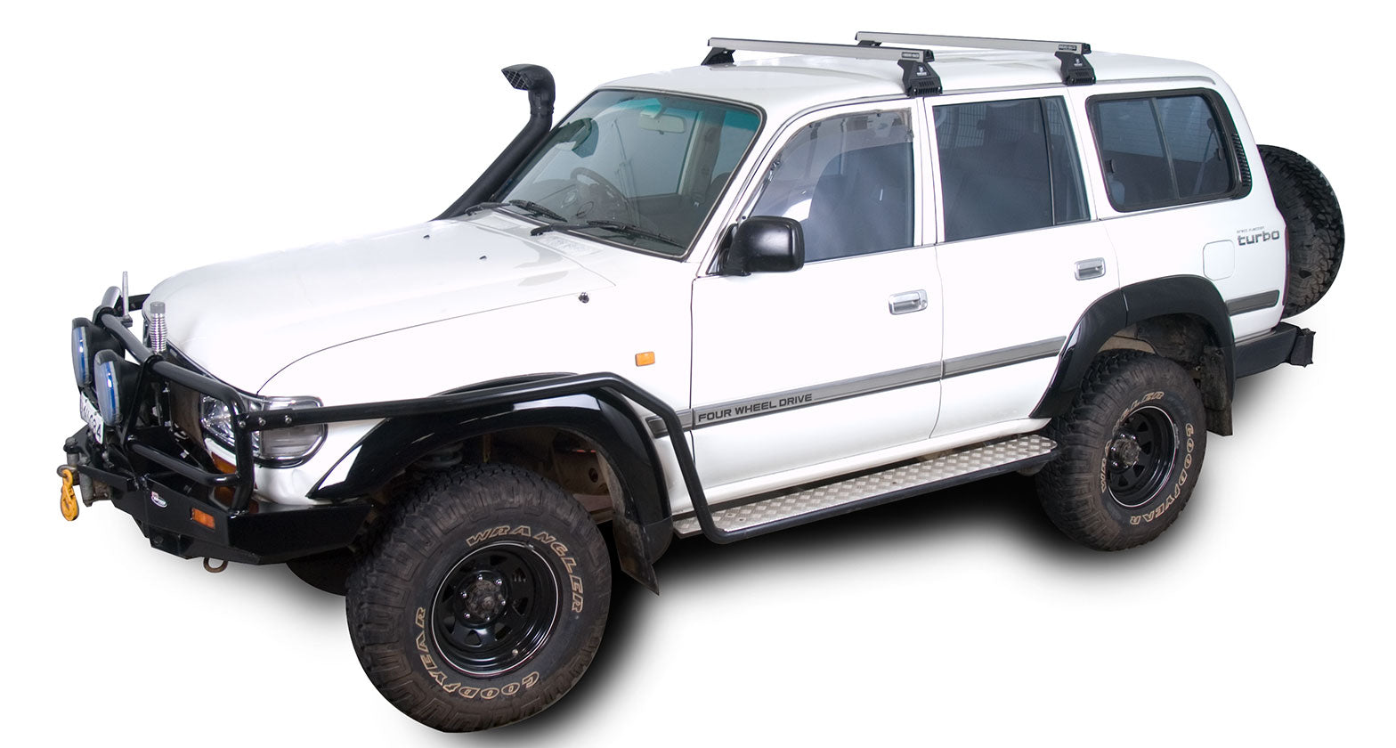 Heavy Duty Rl110 Silver 2 Bar Roof Rack