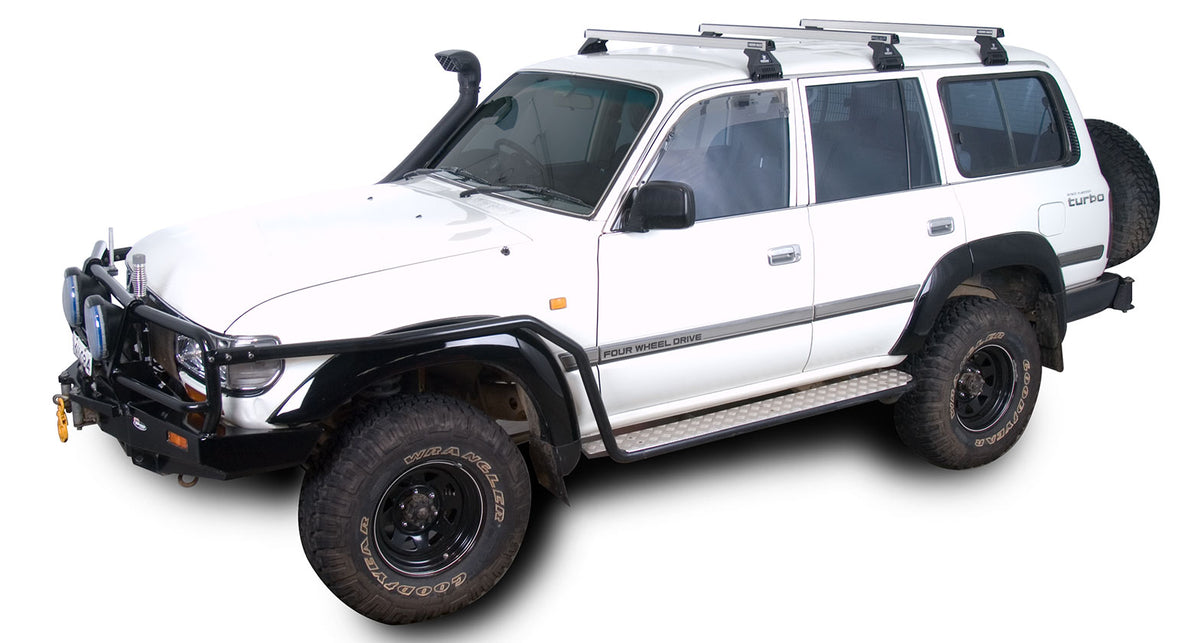 Heavy Duty Rl110 Silver 3 Bar Roof Rack