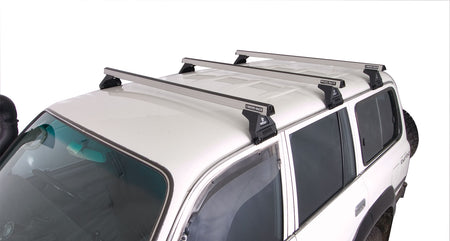 Heavy Duty Rl110 Silver 3 Bar Roof Rack