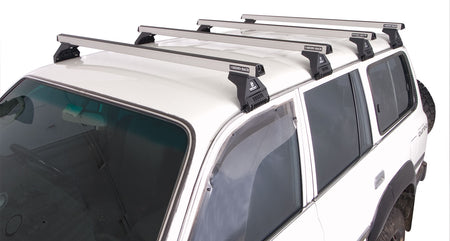 Heavy Duty Rl110 Silver 4 Bar Roof Rack