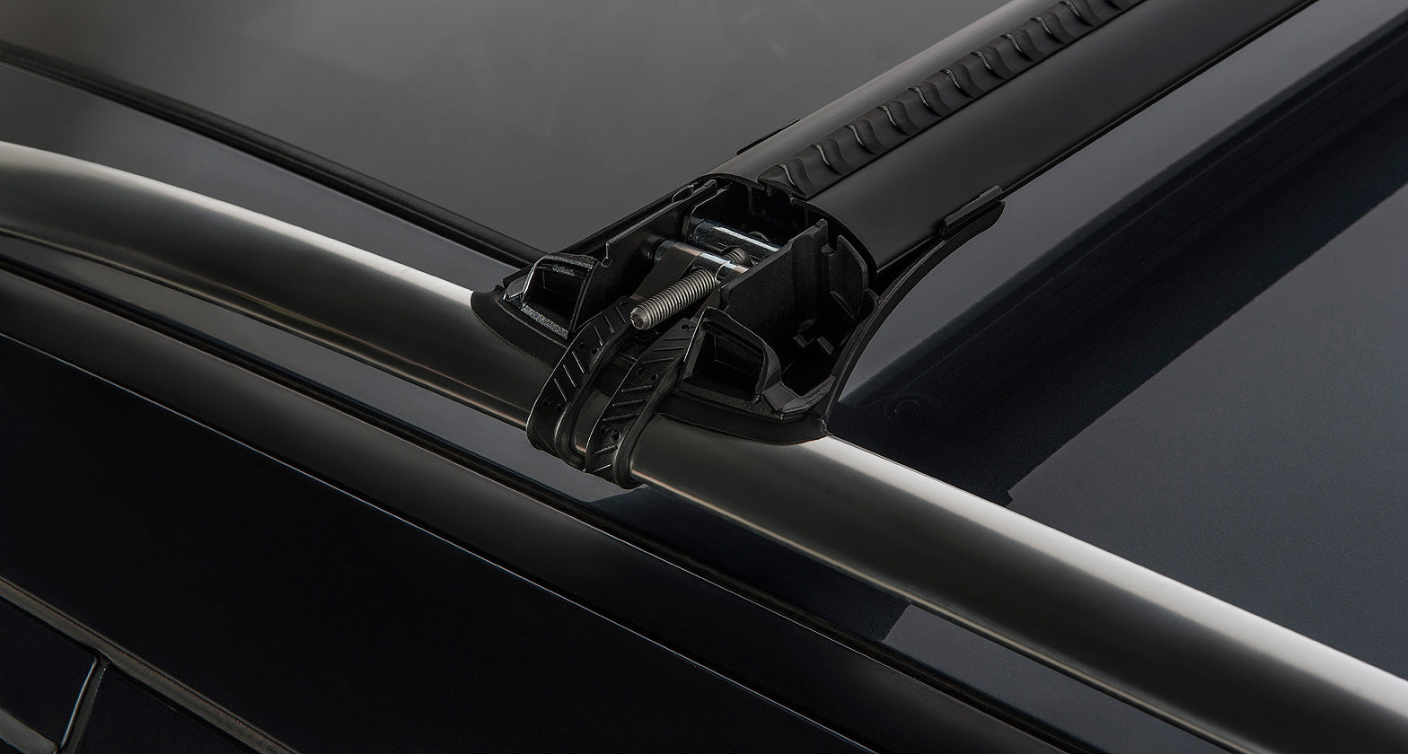 Vortex Stealthbar Black 2 Bar Roof Rack