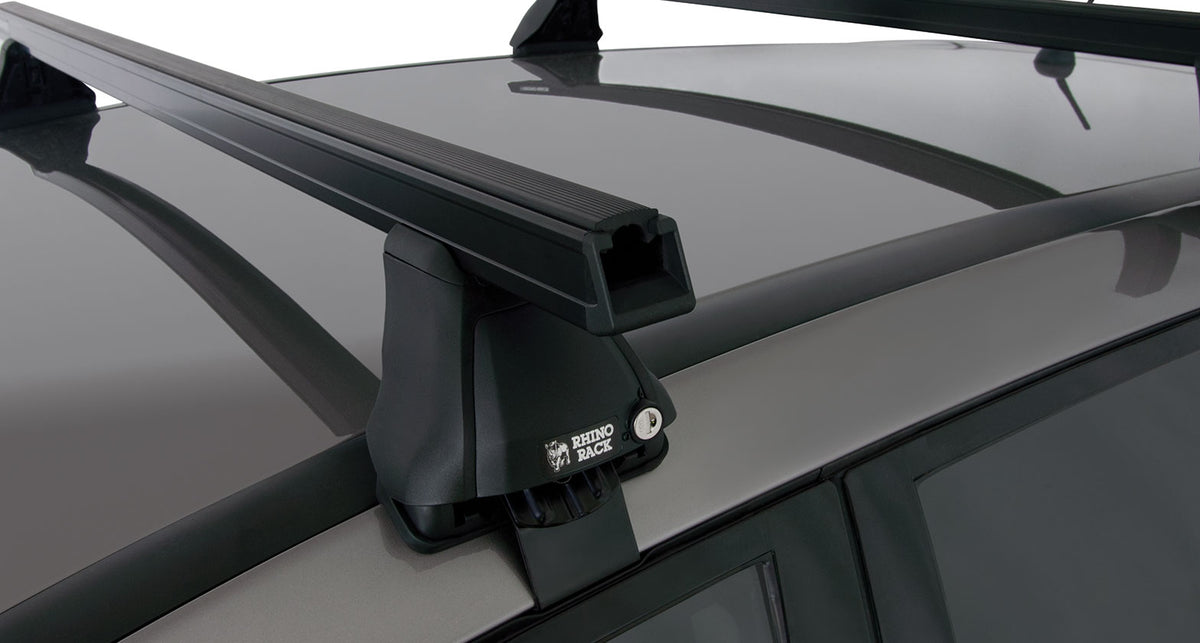 Heavy Duty 2500 Black 2 Bar Roof Rack