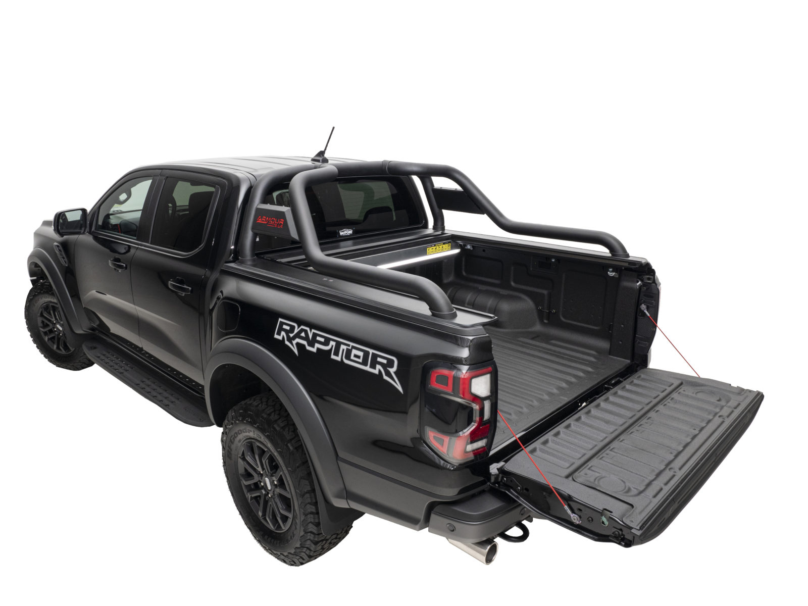 Ford Ranger Next Gen 2022 Electric Roll Top To Suit Armour Bar Sports Bar