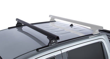 Heavy Duty Rlt600 Trackmount Black 1 Bar Roof Rack