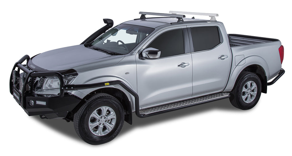 Heavy Duty Rlt600 Trackmount Silver 1 Bar Roof Rack